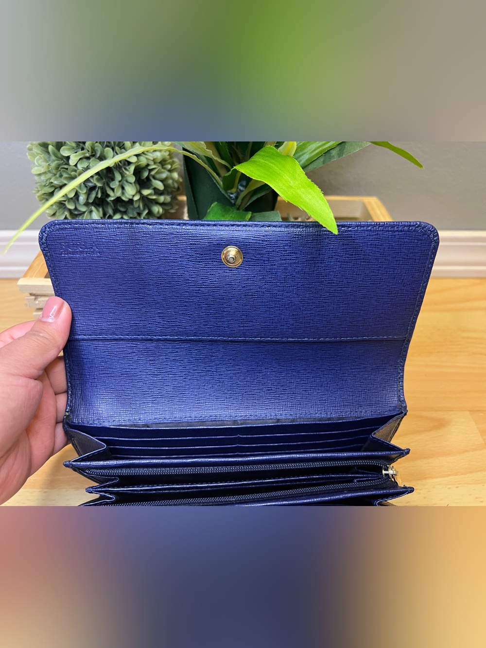 Furla Navy Blue Wallet - Picture 10 of 15